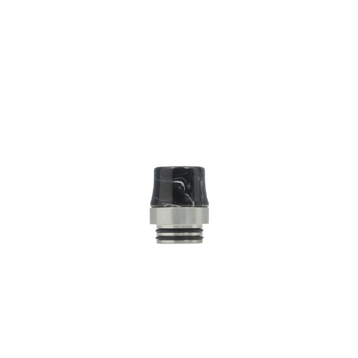 Drip Tip 810 Anti-Spitback Fumytech coloris Black White F