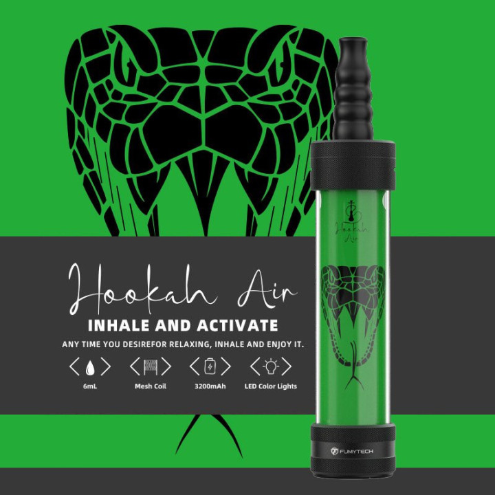 E-Chicha Hookah Air Fumytech coloris Cobra