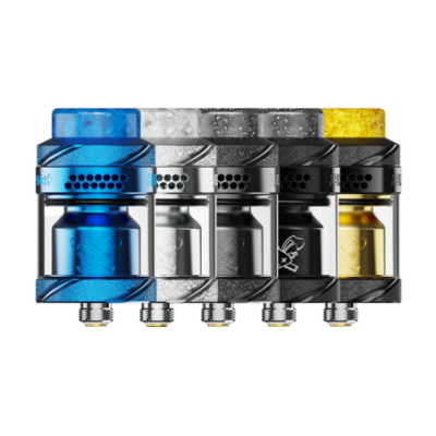 Atomiseur Dead Rabbit Solo 2 RTA Hellvape, vue de face