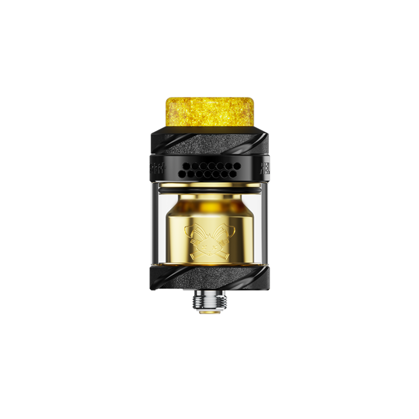 Atomiseur Dead Rabbit Solo 2 RTA Hellvape coloris Black Gold