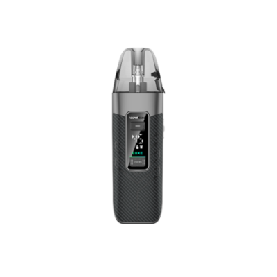Kit Pod Luxe X3 Vaporesso coloris Carbon Black, vue de face