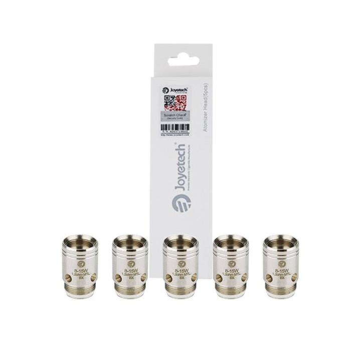 Résistances EX Joyetech, pack de 5 pour Exceed