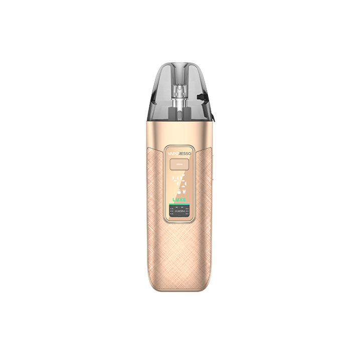 Kit Pod Luxe X3 Vaporesso coloris Gold Silk