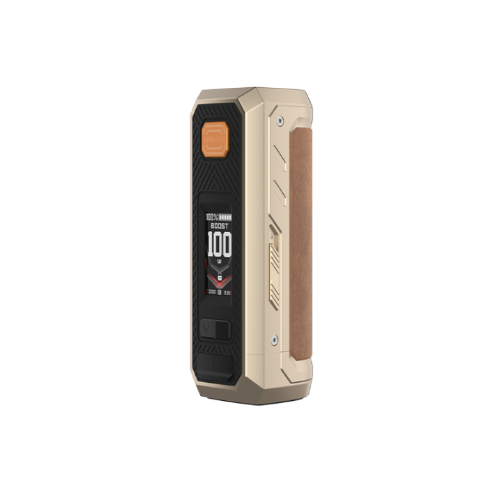 Box Armour Ultra Vaporesso coloris Dune Gold