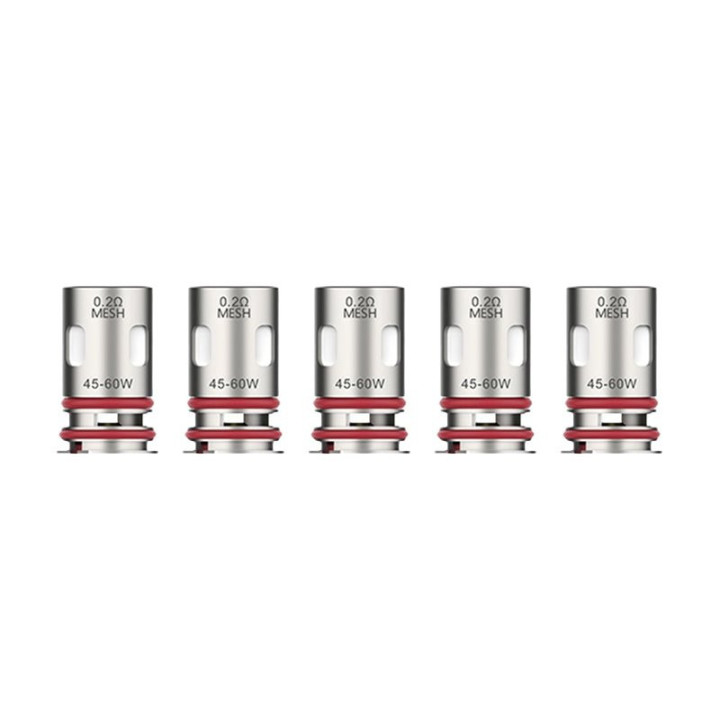 Pack de 5 résistances mesh GTX V2 Vaporesso