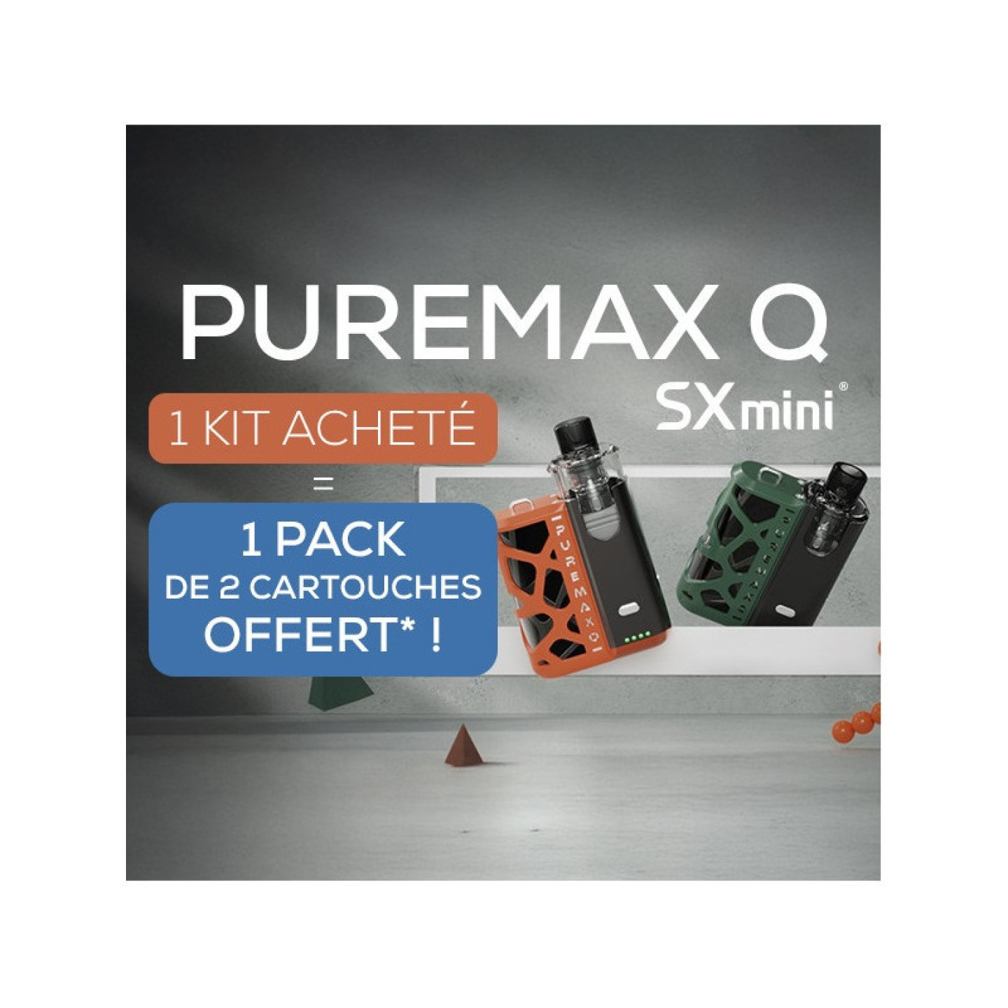 Kit Puremax Q SXmini, vue 1