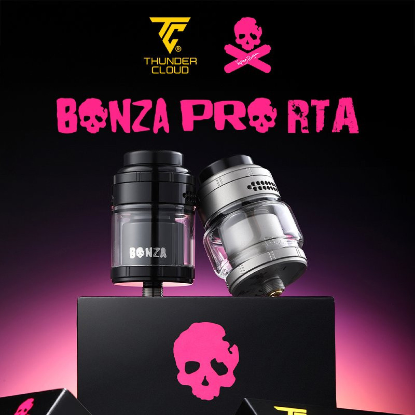 Atomiseur Bonza Pro RTA Thunder Cloud, vue 2