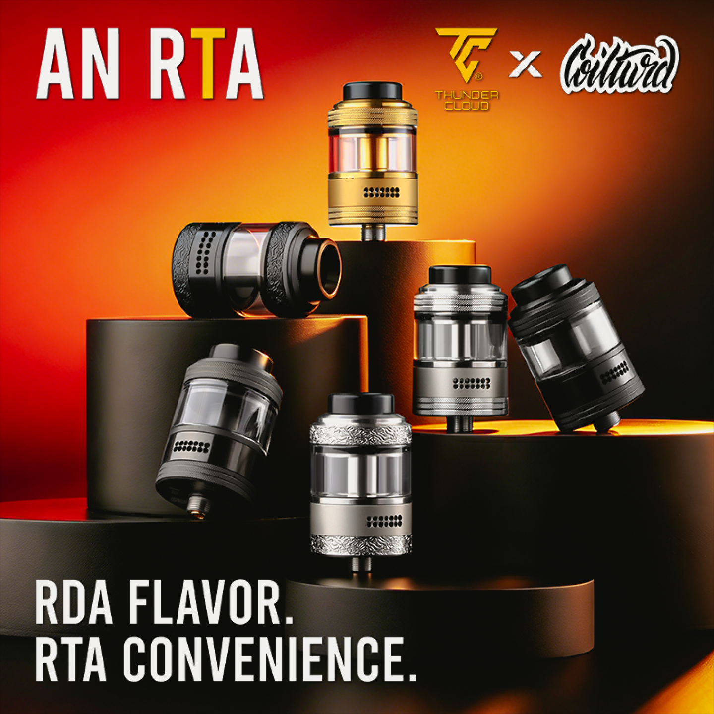 Atomiseur AN RTA Thunder Cloud, vue 2