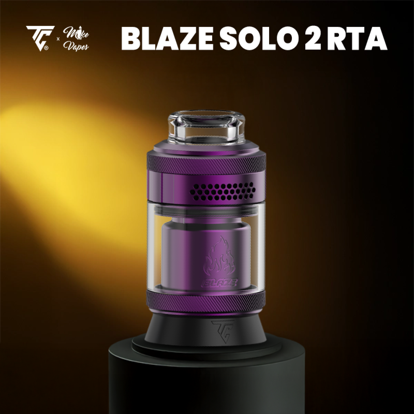 Atomiseur Blaze Solo 2 RTA Thunder Cloud, vue 2