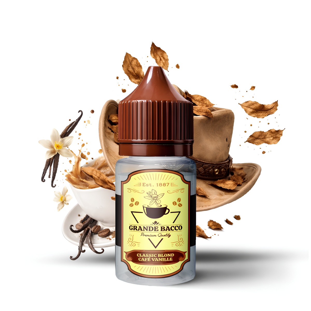 Concentré Classic Blond Café Vanille 30ml - Grande Bacco