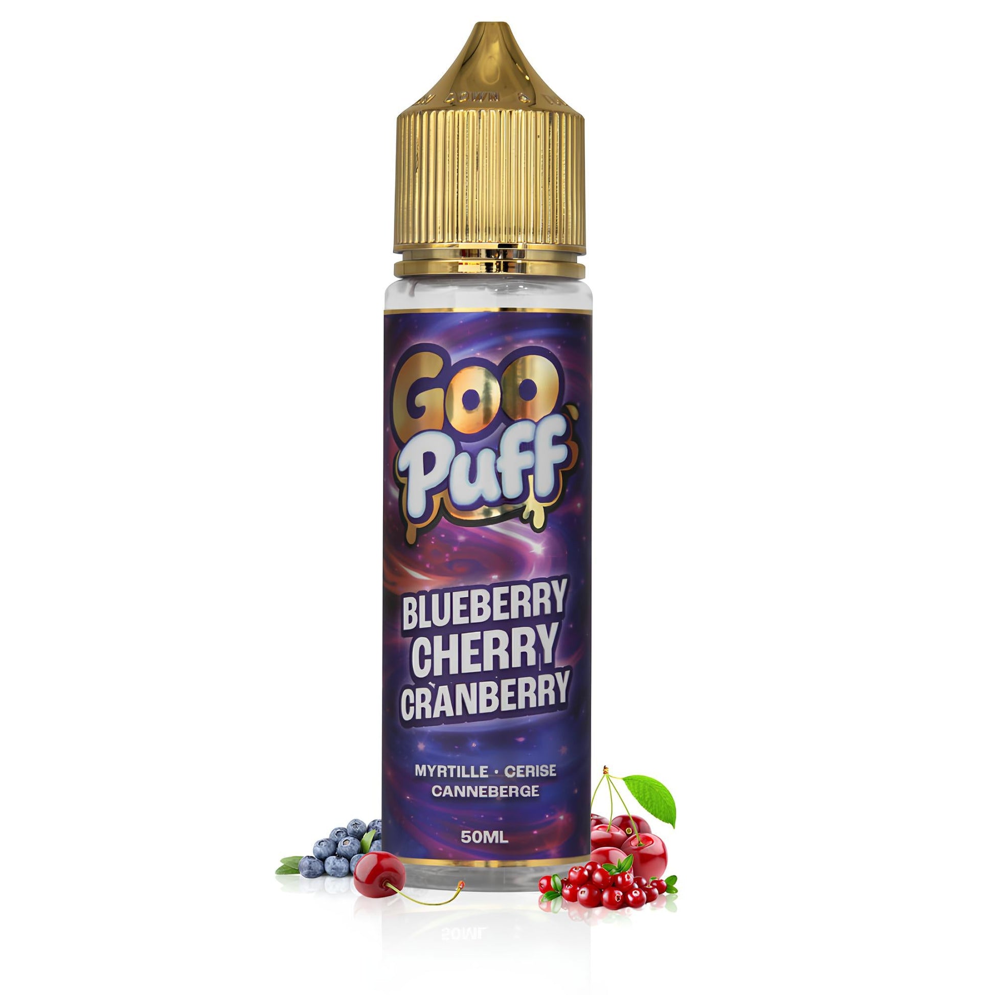 Blueberry Cherry Cranberry 50ml Goo Puff - BYCLOPE