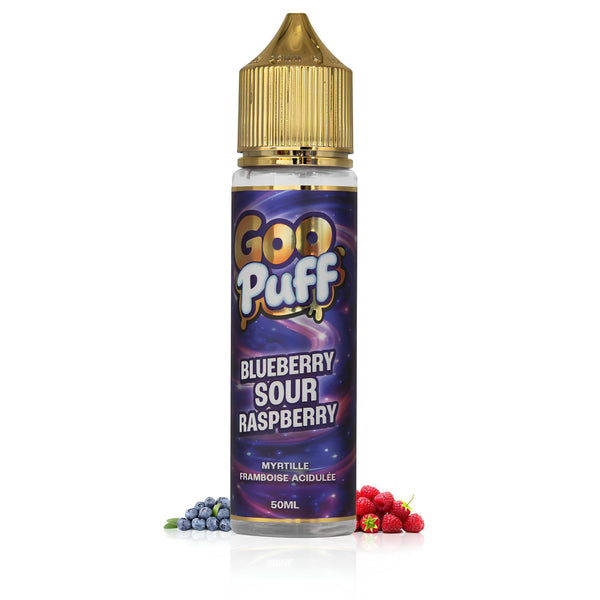 Blueberry Sour Raspberry 50ml Goo Puff - BYCLOPE