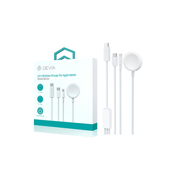 Cable 3 in 1 de Charge - Smart Series by DEVIA - BYCLOPE