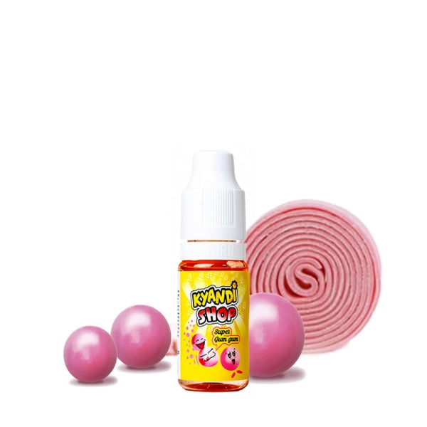 Cadeau échantillon Super Gum Gum Kyandi Shop 10 ml 0 mg