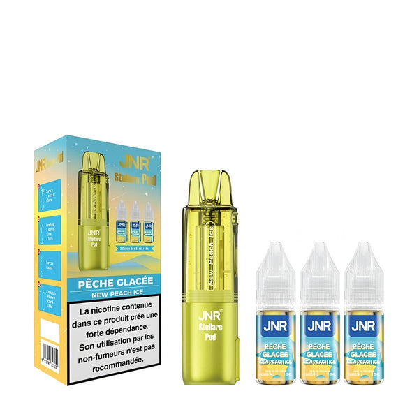 CARTOUCHE STELLARC 2+10ML + 3 E-LIQUIDES 10ML 2% (1PC) - JNR - BYCLOPE