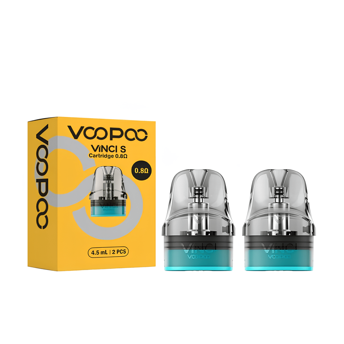 Cartouches Vinci S 4.5ml x2 - Voopoo - BYCLOPE