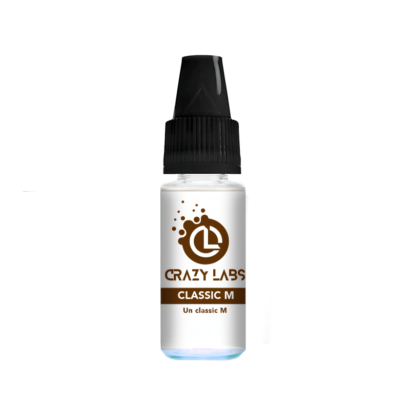 E-liquide Classic M Sel de Nicotine 10ml Crazy Labs