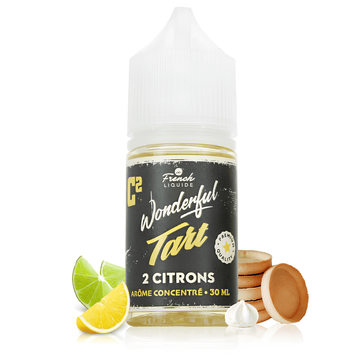 Concentré 2 Citrons Wonderful Tart 30ml - Le French Liquide - BYCLOPE