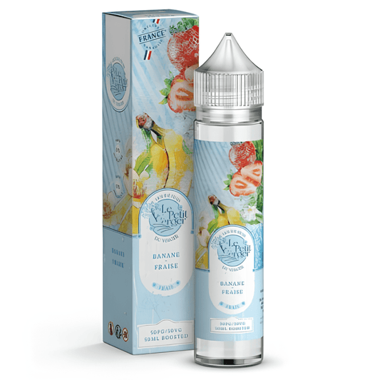 E - Liquide Banane Fraise Frais 50ml - Le Petit Verger - BYCLOPE