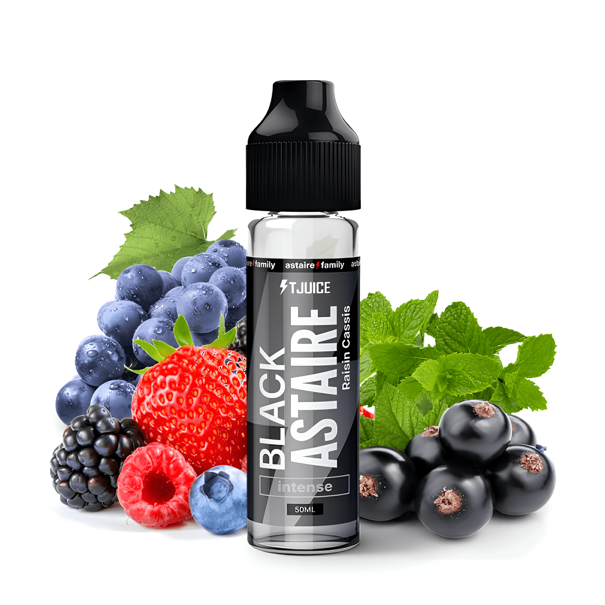 E - liquide black astaire 50ml T Juice - BYCLOPE
