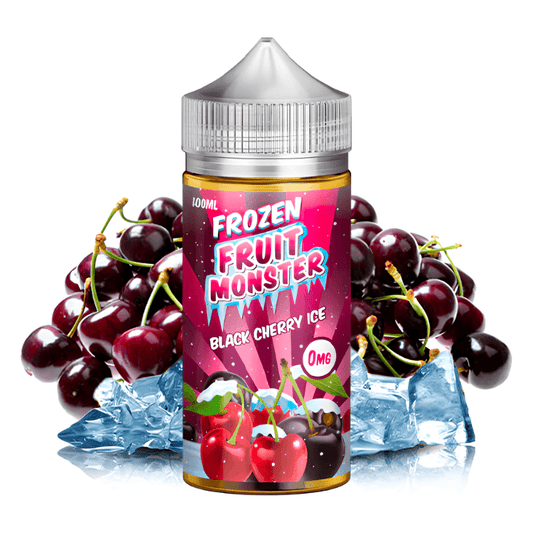 E - Liquide Black Cherry Ice Frozen 100ml - Fruit Monster - BYCLOPE