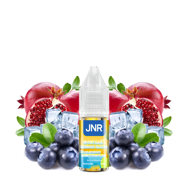 E-liquide BlueBerry PomeGranate Ice 20mg 10ml - JNR - BYCLOPE