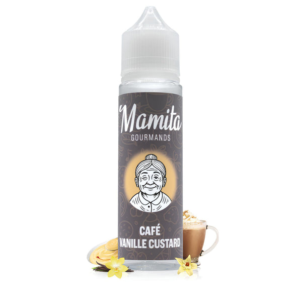 E-liquide Café Vanille Custard 50ml - Mamita - BYCLOPE