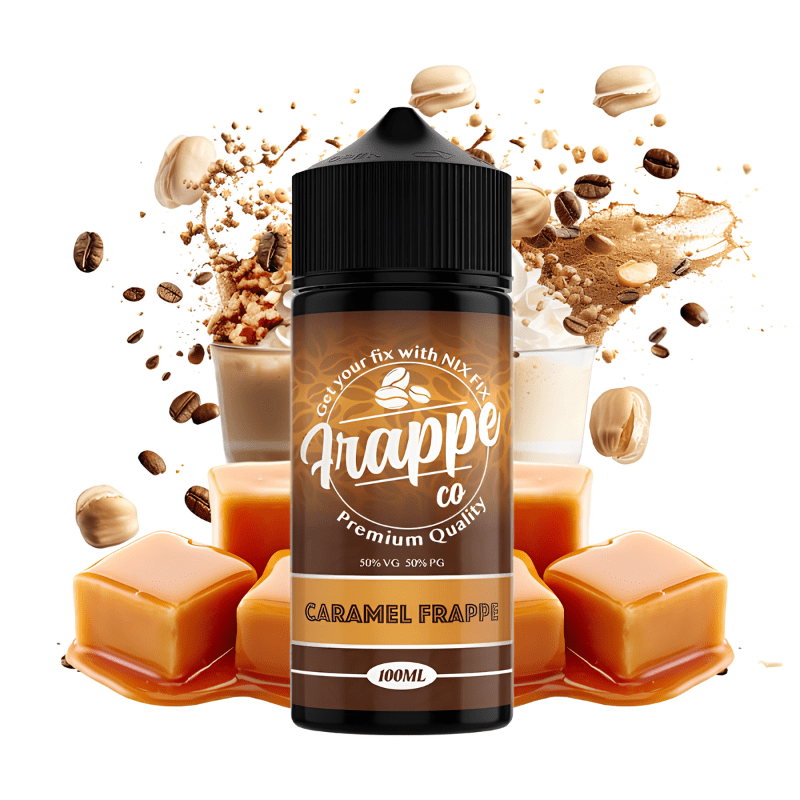 E - Liquide Carmael Frappe 100ml - Frappe Co by VapeIQ - BYCLOPE