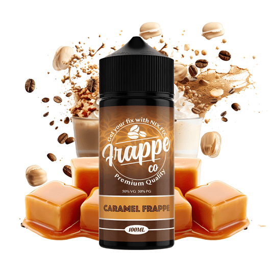 E - Liquide Carmael Frappe 100ml - Frappe Co by VapeIQ - BYCLOPE