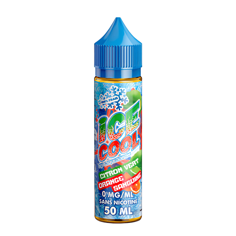 E - Liquide Citron Vert Orange Sanguine 50ml Ice Cool - Liquidarom - BYCLOPE