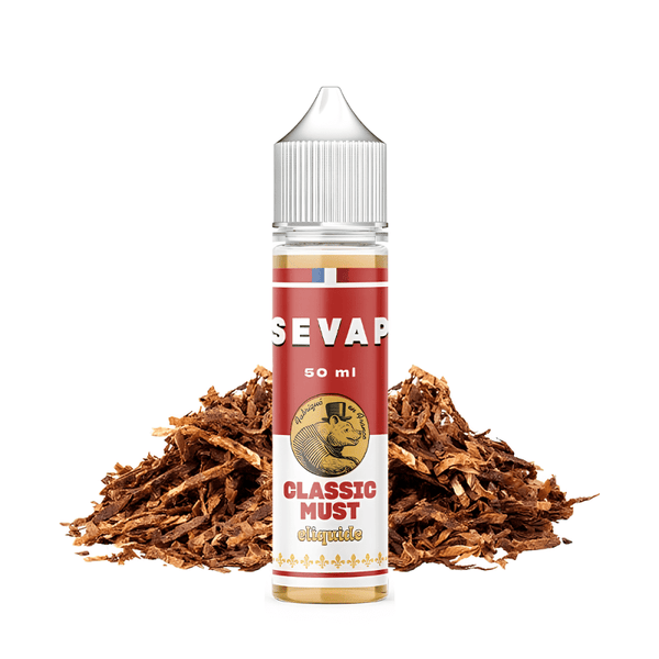 E - Liquide Classic Must 50ml - Sevap - BYCLOPE