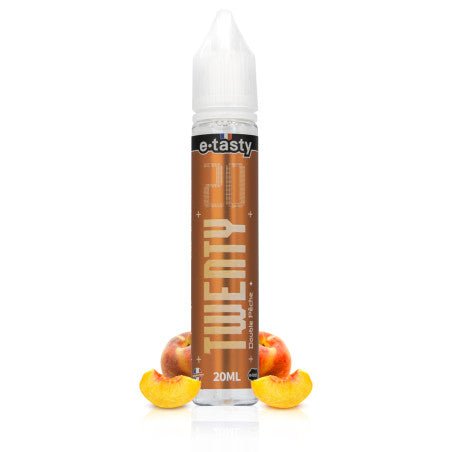 E-liquide Double Pêche 20ml Twenty - E.Tasty - BYCLOPE