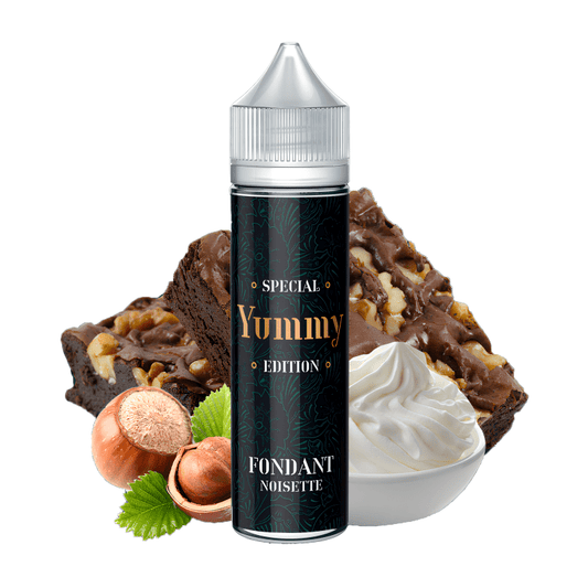 E - liquide Fondant Noisette 50ml - Yummy - BYCLOPE