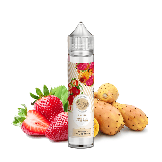 E - liquide Fraise & Figue de barbarie 50ml - Le Petit Verger - BYCLOPE