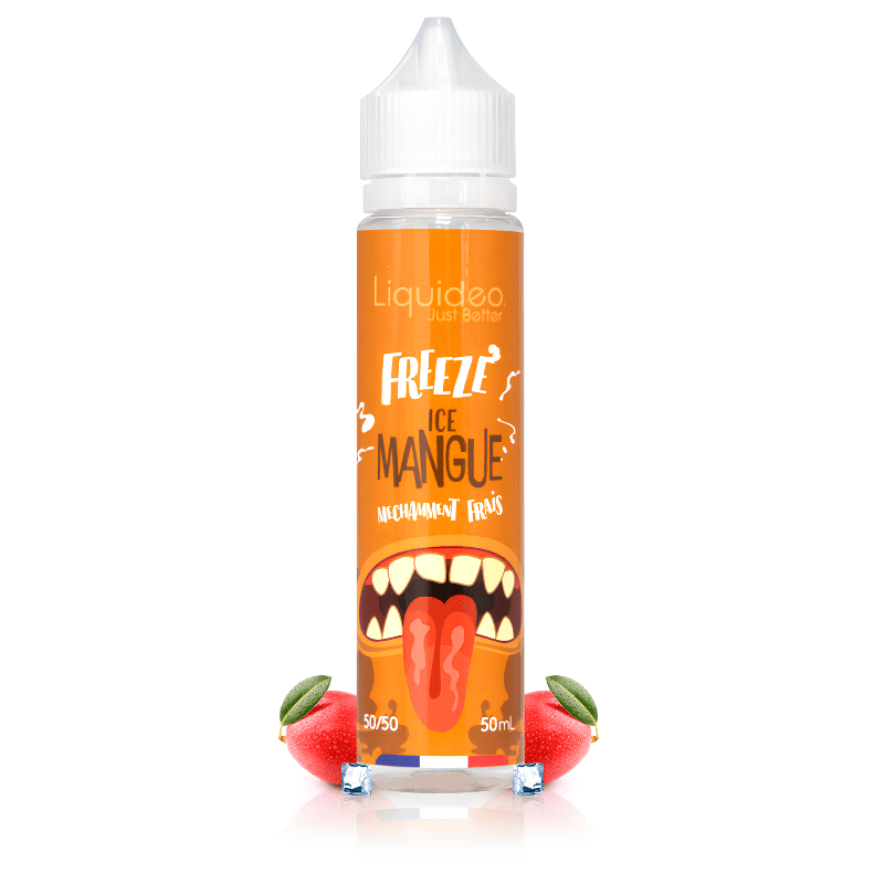 Freeze Ice Mangue 50ml Liquideo - e-liquide mangue glacée - ByClope