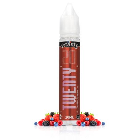 E-liquide Fruits Rouges 20ml Twenty - E.Tasty - BYCLOPE