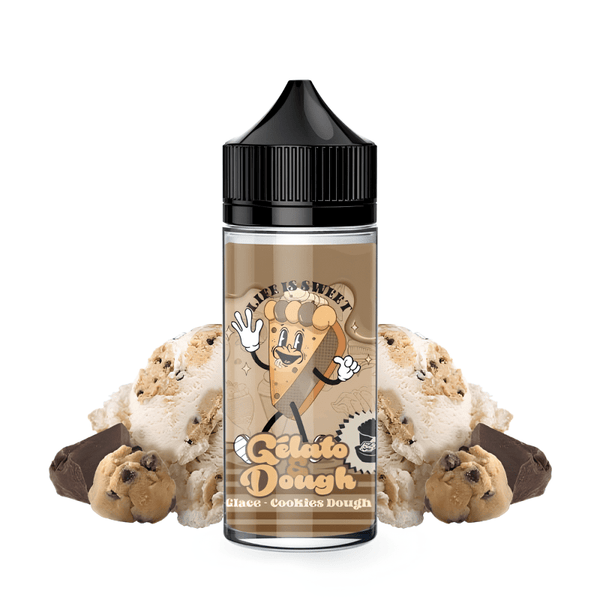E - Liquide Gélato Dough - 100ml - Life Is Sweet - BYCLOPE