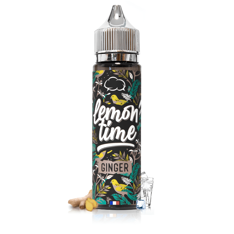 E - liquide Ginger 50ml - Lemon'Time - BYCLOPE