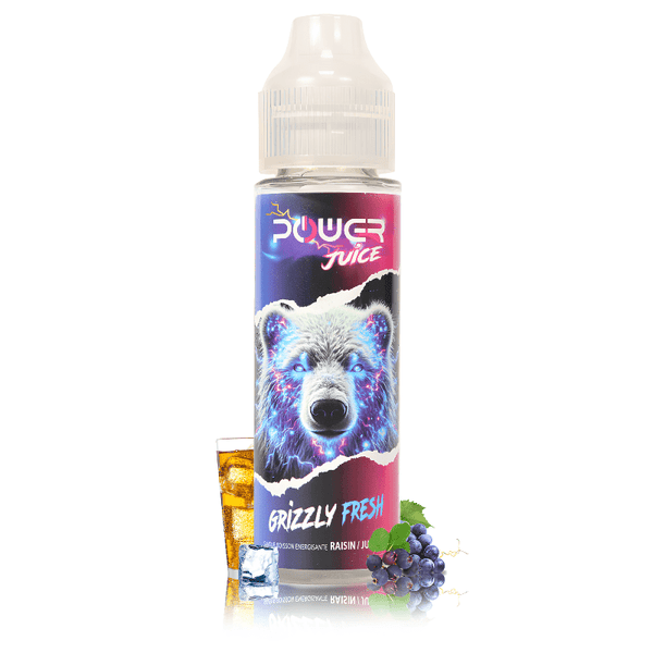 E - Liquide Grizzly Fresh 50ml - Power Juice - BYCLOPE