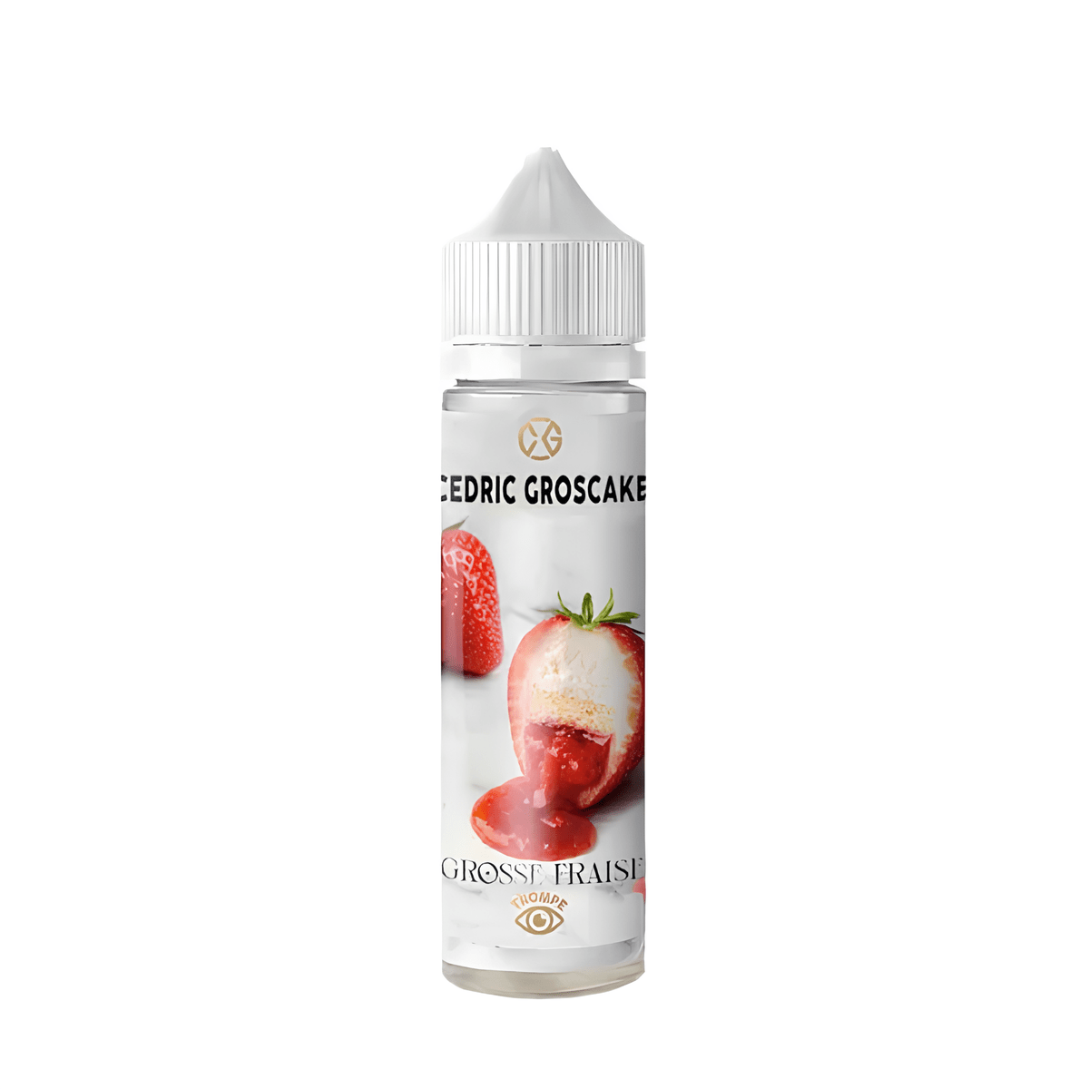 E-liquide La Grosse fraise 50ml - Cedric GrosCake - BYCLOPE