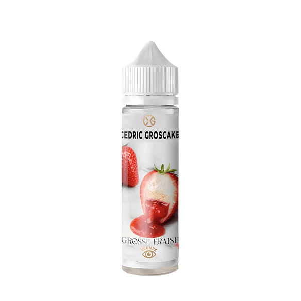 E-liquide La Grosse fraise 50ml - Cedric GrosCake - BYCLOPE