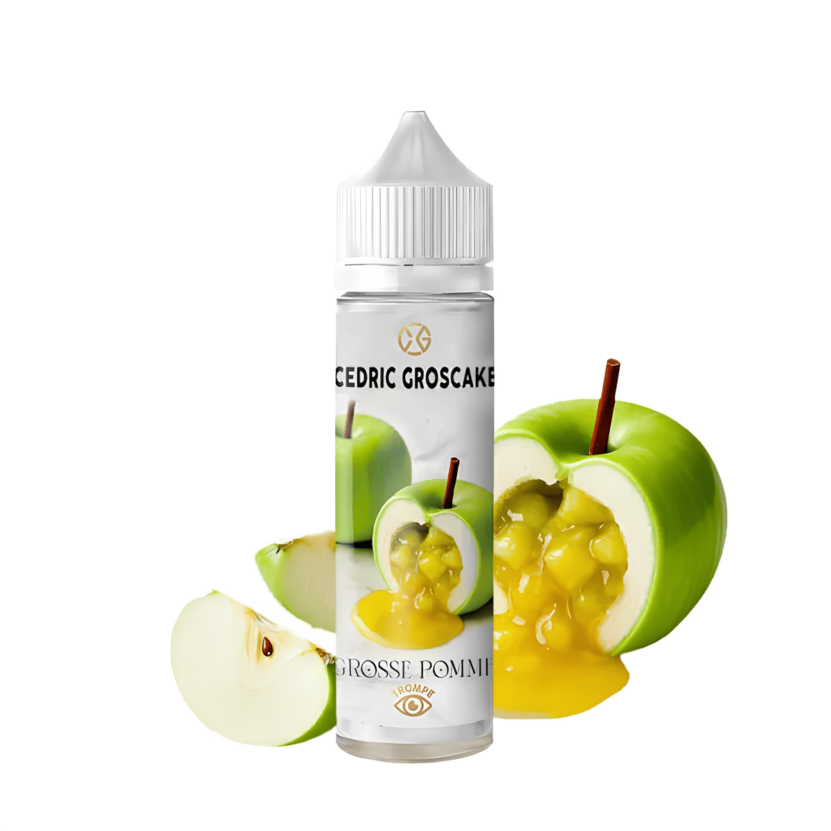 E-liquide La Grosse pomme 50ml - Cedric GrosCake - BYCLOPE