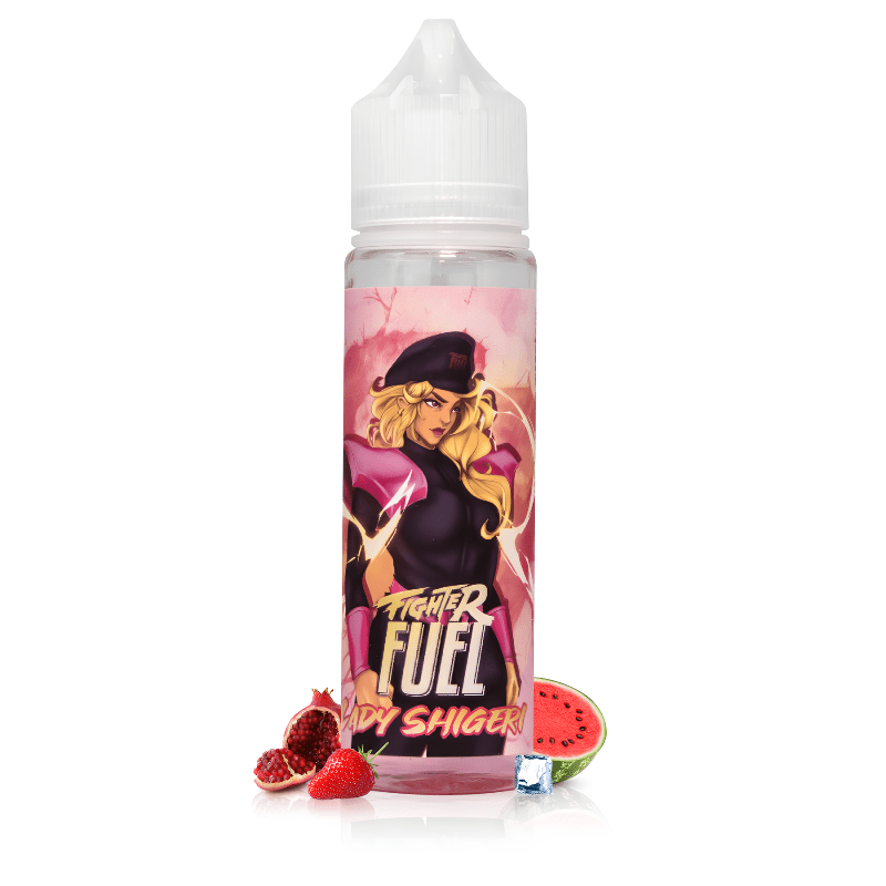 E - liquide Lady Shigeri 50ml - Fighter Fuel - BYCLOPE