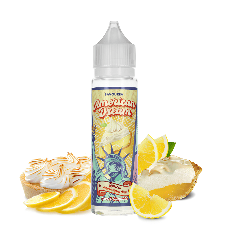 E-Liquide Lemon Meringue Pie 50ml - American Dream - BYCLOPE