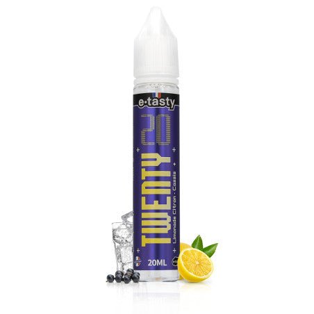 E-liquide Limonade Citron Cassis 20ml Twenty - E.Tasty - BYCLOPE