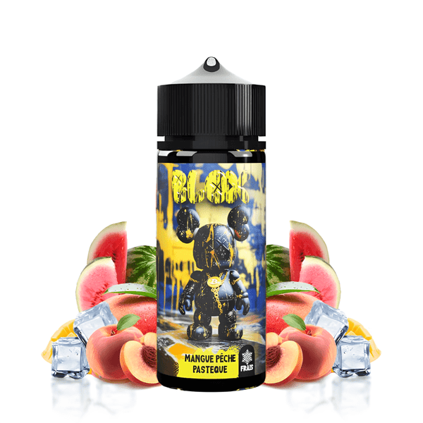 E - Liquide Mangue Pêche Pastèque 100ml - Blox - BYCLOPE