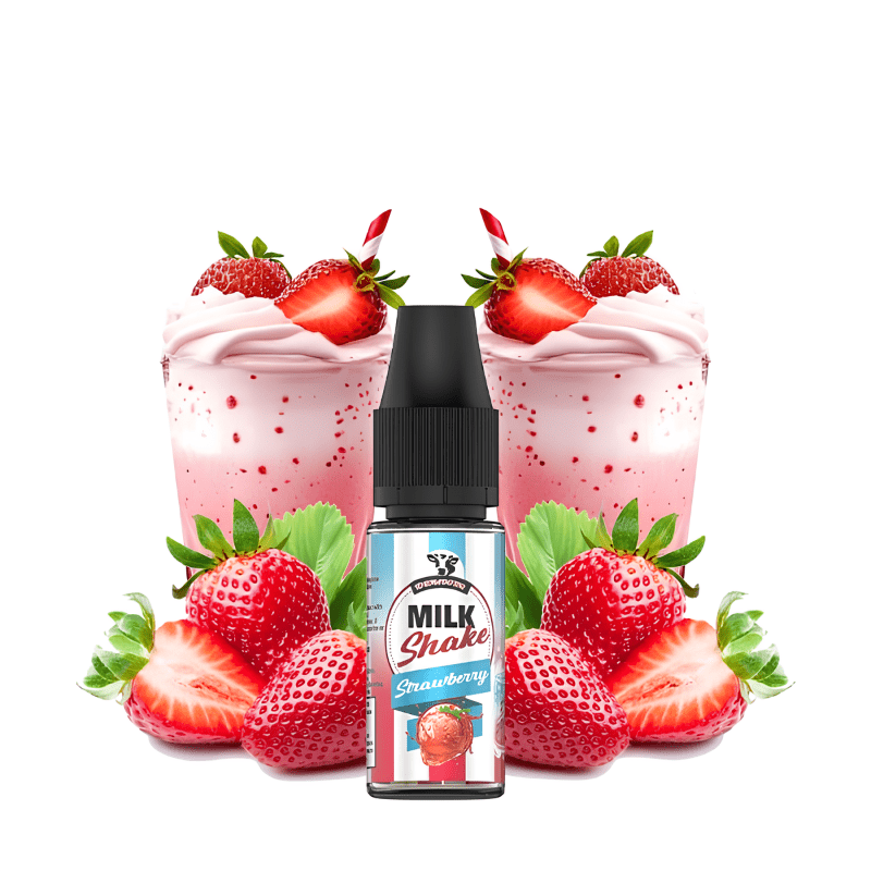 E - liquide Milk Shake Strawberry 10ml - Tornadoliq - BYCLOPE
