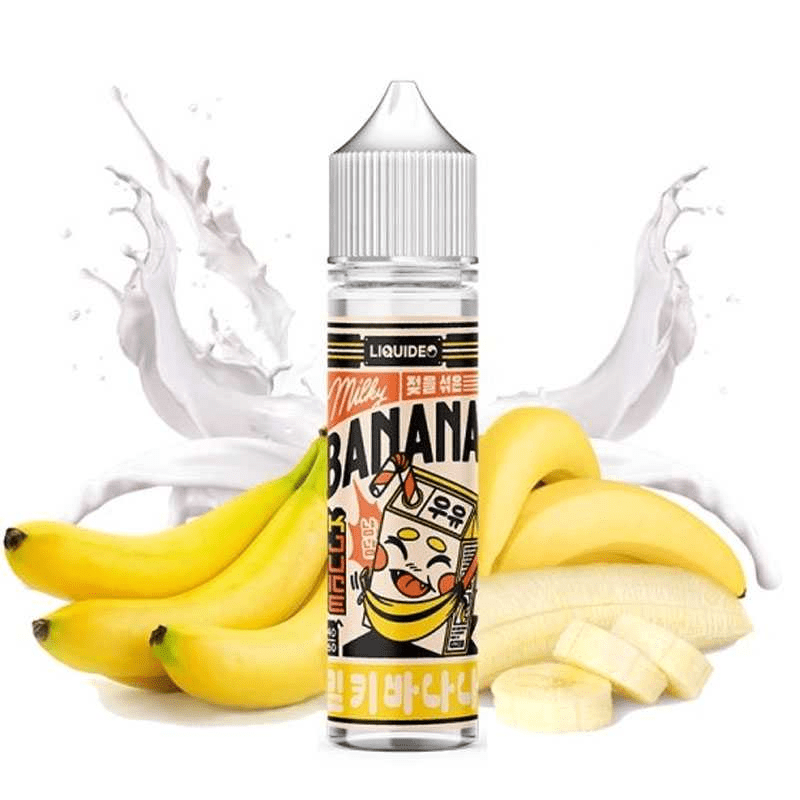 E-Liquide Milky Banana 50ml - Kjuice - BYCLOPE