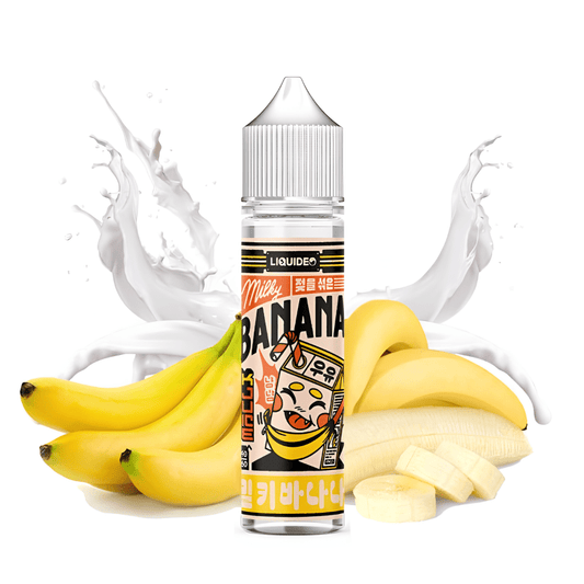E - liquide Milky Banana 50ml - Liquideo K - Juice - BYCLOPE