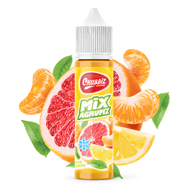 E - Liquide Mix Agrumz 50ml - Chubbiz - BYCLOPE